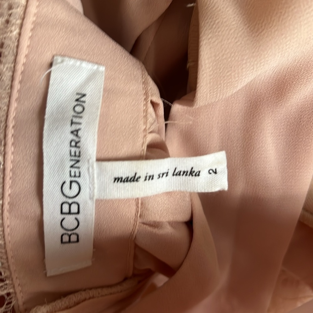 BCBG light pink formal dress. - Picture 3 of 4